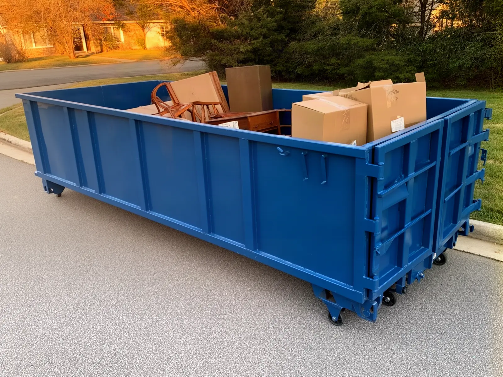 Roll-off dumpster from Wildcatter Dumpster Rentals in Grand Junction, CO